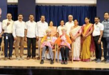 ವಾಣಿ ಶಿಕ್ಷಣ ಸಂಸ್ಥೆಗೆ ಅಮೆರಿಕದ ಡಾ.ರಾಮಯ್ಯ ಗೌಡ, ಕೋನಿ ದಂಪತಿಗಳು ಭೇಟಿ