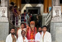 ಧರ್ಮಸ್ಥಳ ದೇವಸ್ಥಾನಕ್ಕೆ ಭೇಟಿ ನೀಡಿದ ಎಂಟೆಕ್ ಬಾಬಾ