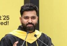 ಭಾರತ ತಂಡದ ಮಾಜಿ ನಾಯಕ ರೋಹಿತ್ ಶರ್ಮಾಗೆ ಗೌರವ ಡಾಕ್ಟರೇಟ್